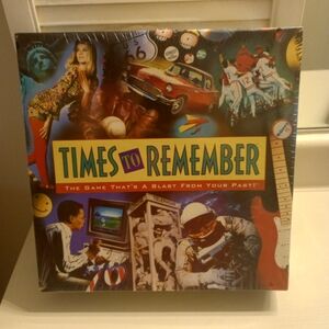 Milton Bradley A Time To Remember Vintage Board Game NWT 1991